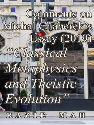 cover image of Comments on Michal Chaberek's Essay (2019) "Classical Metaphysics and Theistic Evolution"